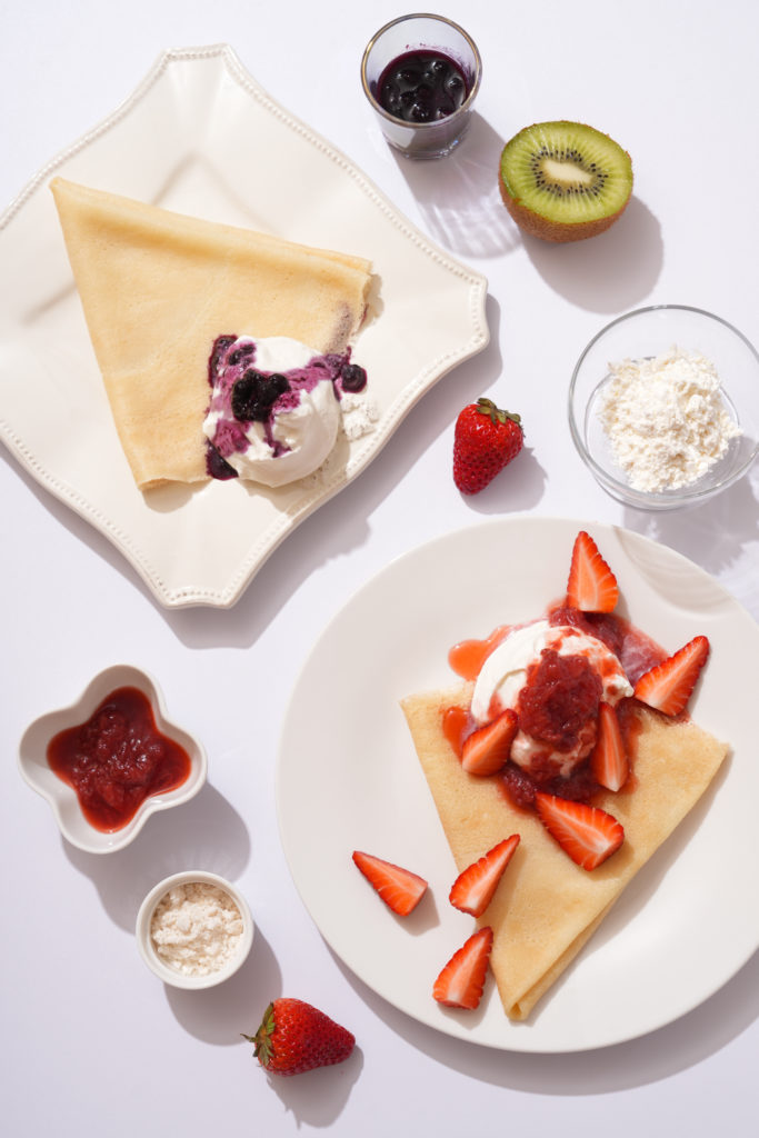 ぜにふわぁクレープ